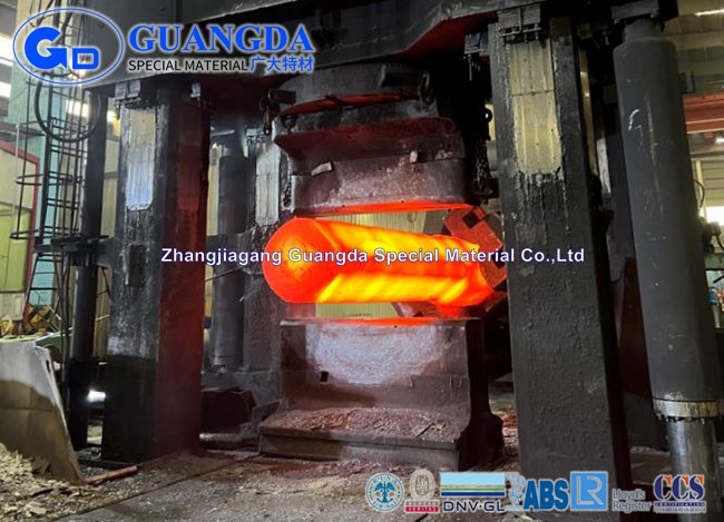 Forjamento pesado laminado a alta temperatura do eixo do grande diâmetro, rolo metalúrgico 2 do forjamento da maquinaria