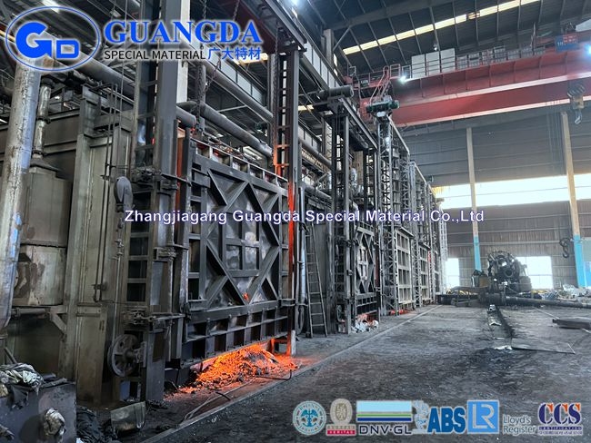 Forjamento pesado laminado a alta temperatura do eixo do grande diâmetro, rolo metalúrgico 3 do forjamento da maquinaria